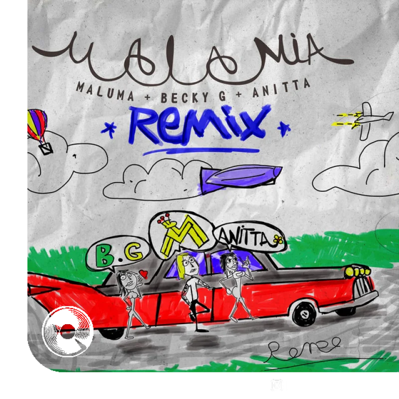 Mala Mía Remix Maluma Anitta