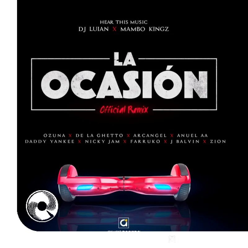 La Ocasión Remix DJ Luian Mambo Kingz Ozuna