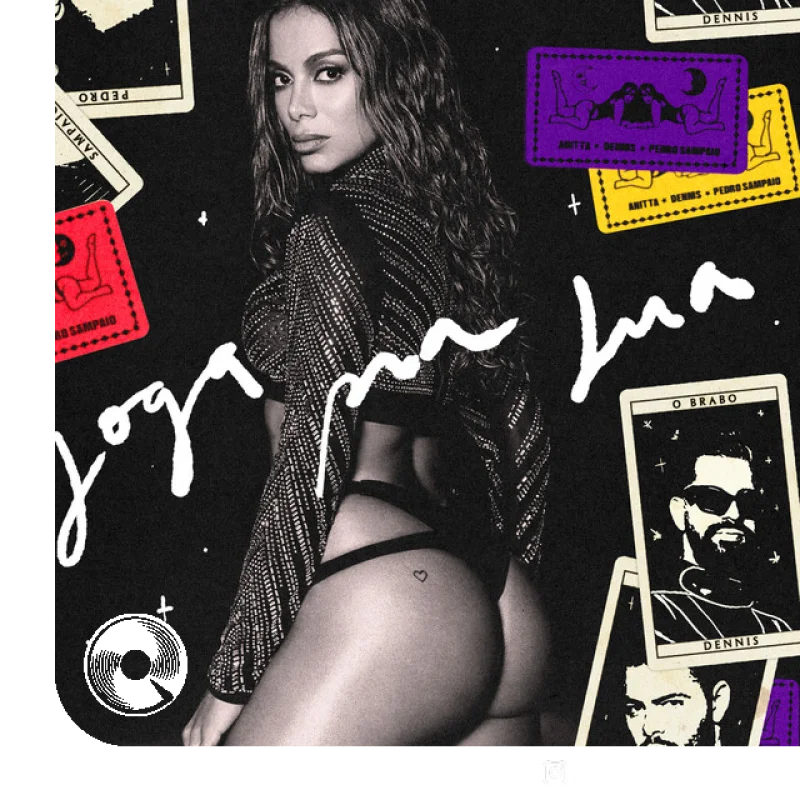 آهنگ  Joga Pra Lua feat Dennis Dj PEDRO SAMPAIO DENNIS از  Anitta