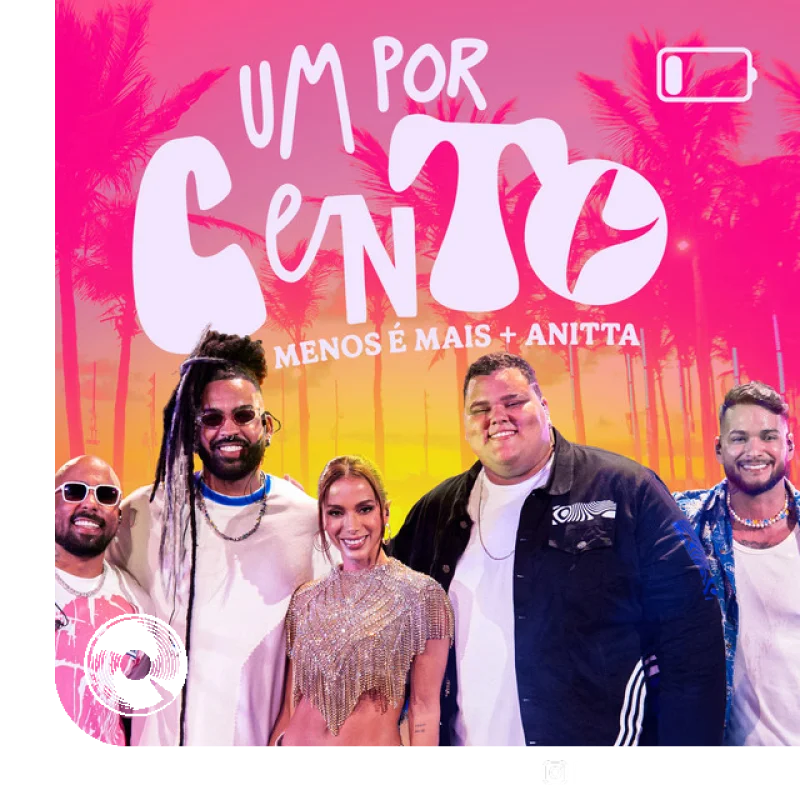 Um Por Cento UN X100TO Ao Vivo Grupo Menos É Mais