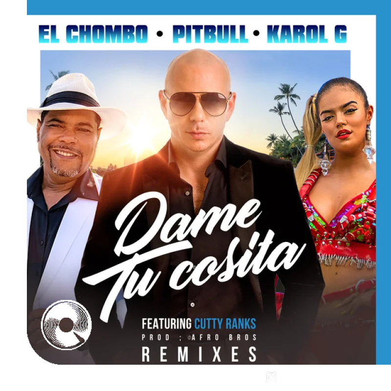 Dame Tu Cosita feat Cutty Ranks DJ Drew Remix Pitbull El Chombo