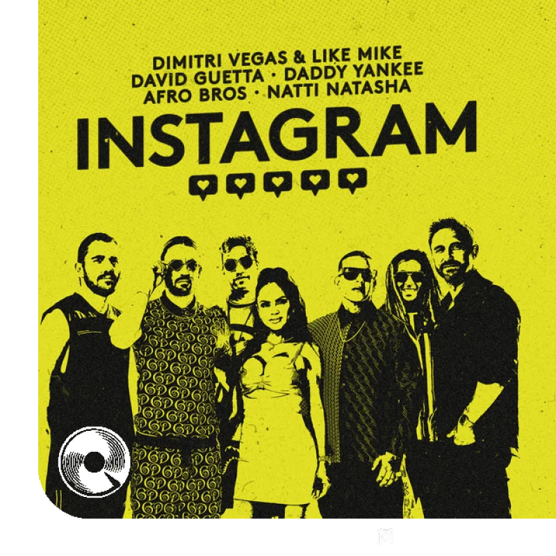 Instagram Dimitri Vegas Like Mike, David Guetta, Daddy Yankee