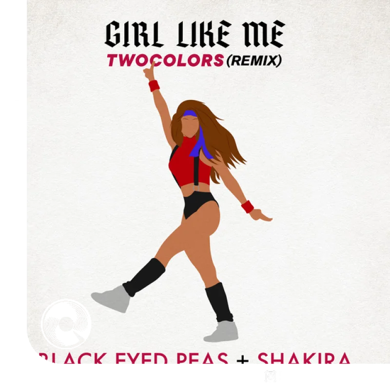 آهنگ  GIRL LIKE ME twocolors extended Black Eyed Peas, , twocolors از  Shakira
